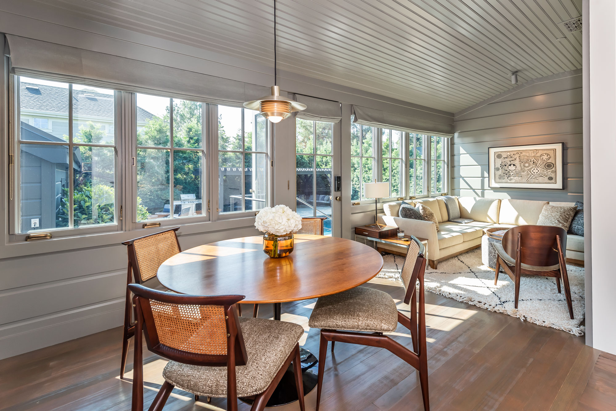 Breakfast and family room