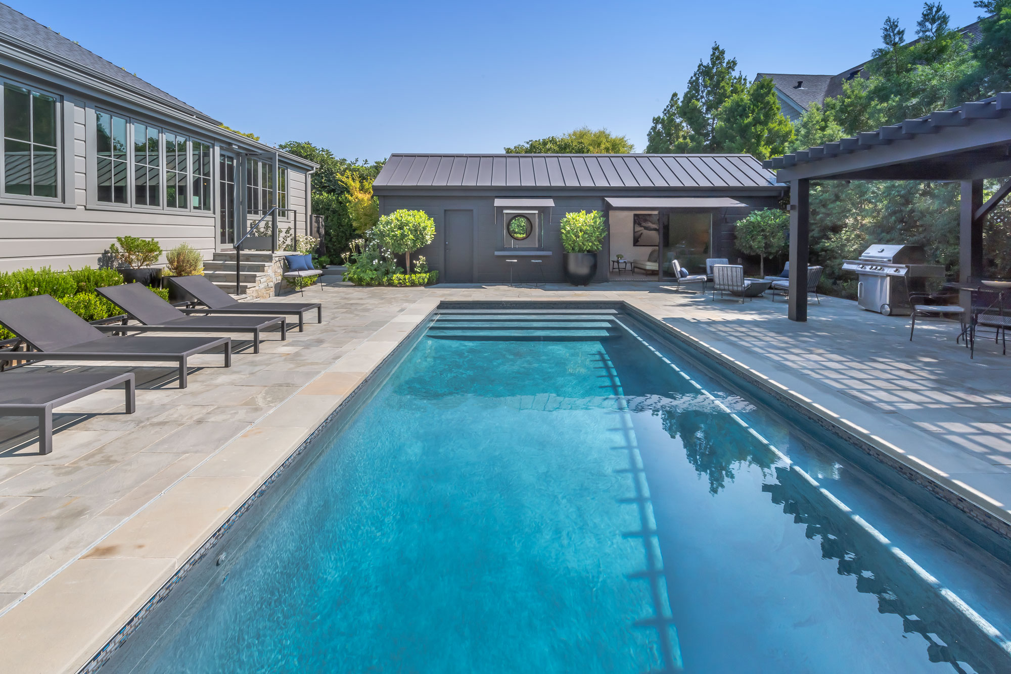 Pool and ADU exterior